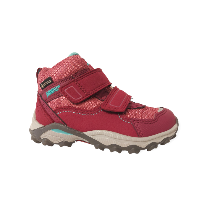 Meindl Wandelschoen Sky Junior GTX 2132 89 Rubinrot Tuerkis Roze Gore-Tex - 4056284624032