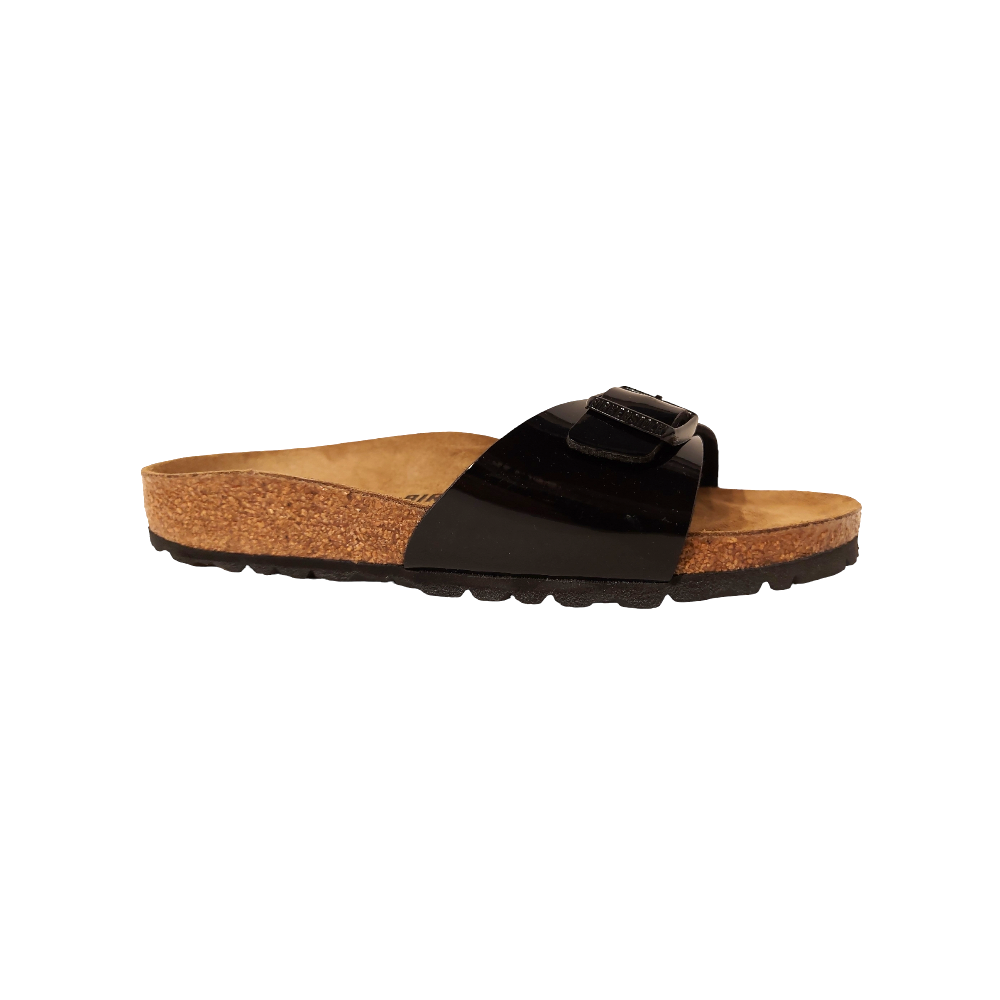 Birkenstock madrid cheap zwart lak