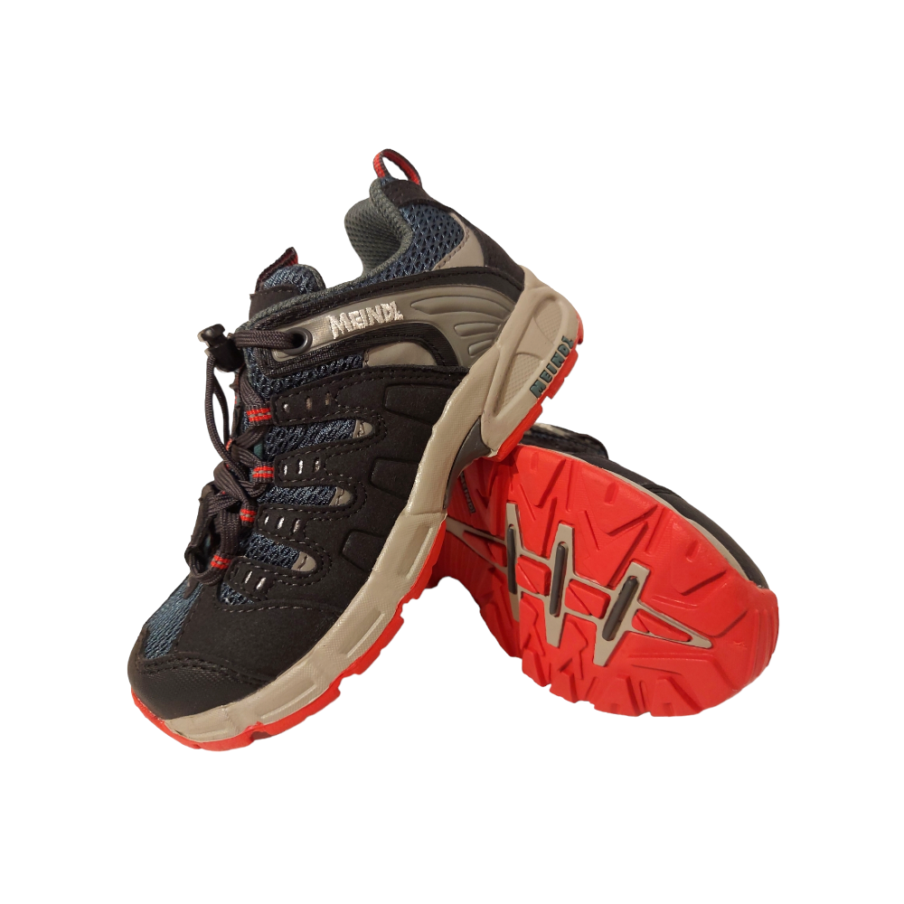 Meindl Wandelschoen Respond Junior 2044 57 Zwart Groen Rood - 4056284636462