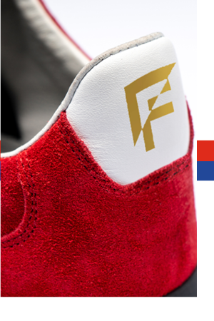 Floris van Bommel Sneaker SFM-10187-80-01 Rood Brandweersneaker2024 - 8720244567108