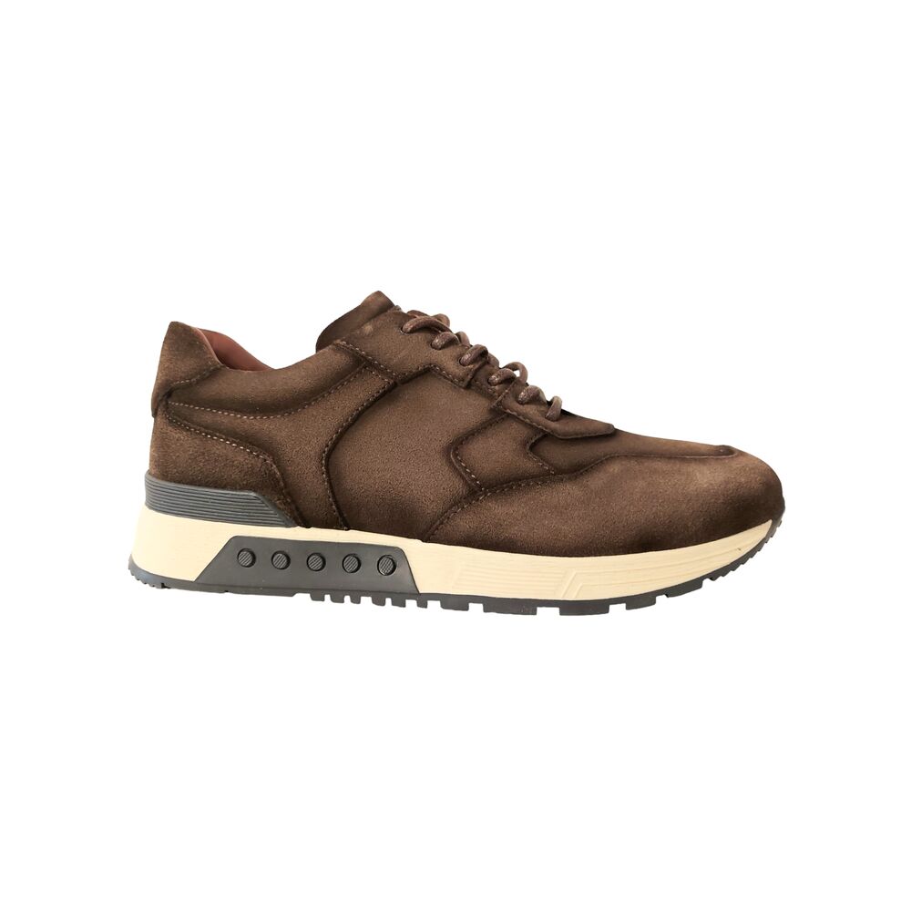 Greve Sneakers Haarlem 4289.88-006 Nature Shade Bruin Grijs Wijdte K - 8719394214734