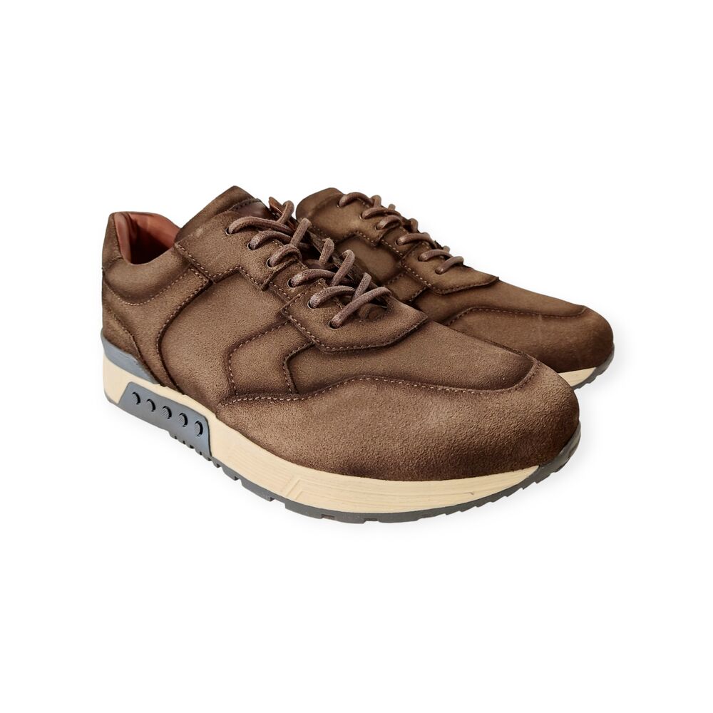Greve Sneakers Haarlem 4289.88-006 Nature Shade Bruin Grijs Wijdte K - 8719394214734