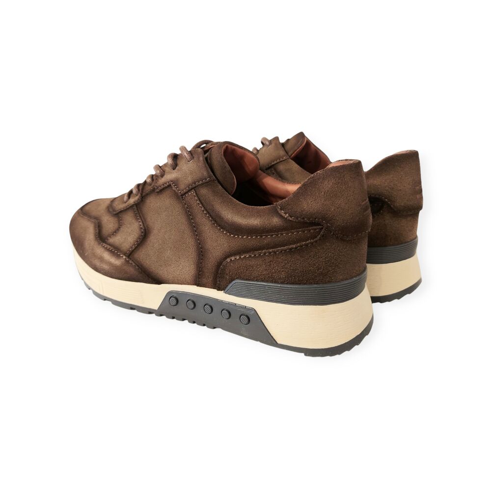 Greve Sneakers Haarlem 4289.88-006 Nature Shade Bruin Grijs Wijdte K - 8719394214734