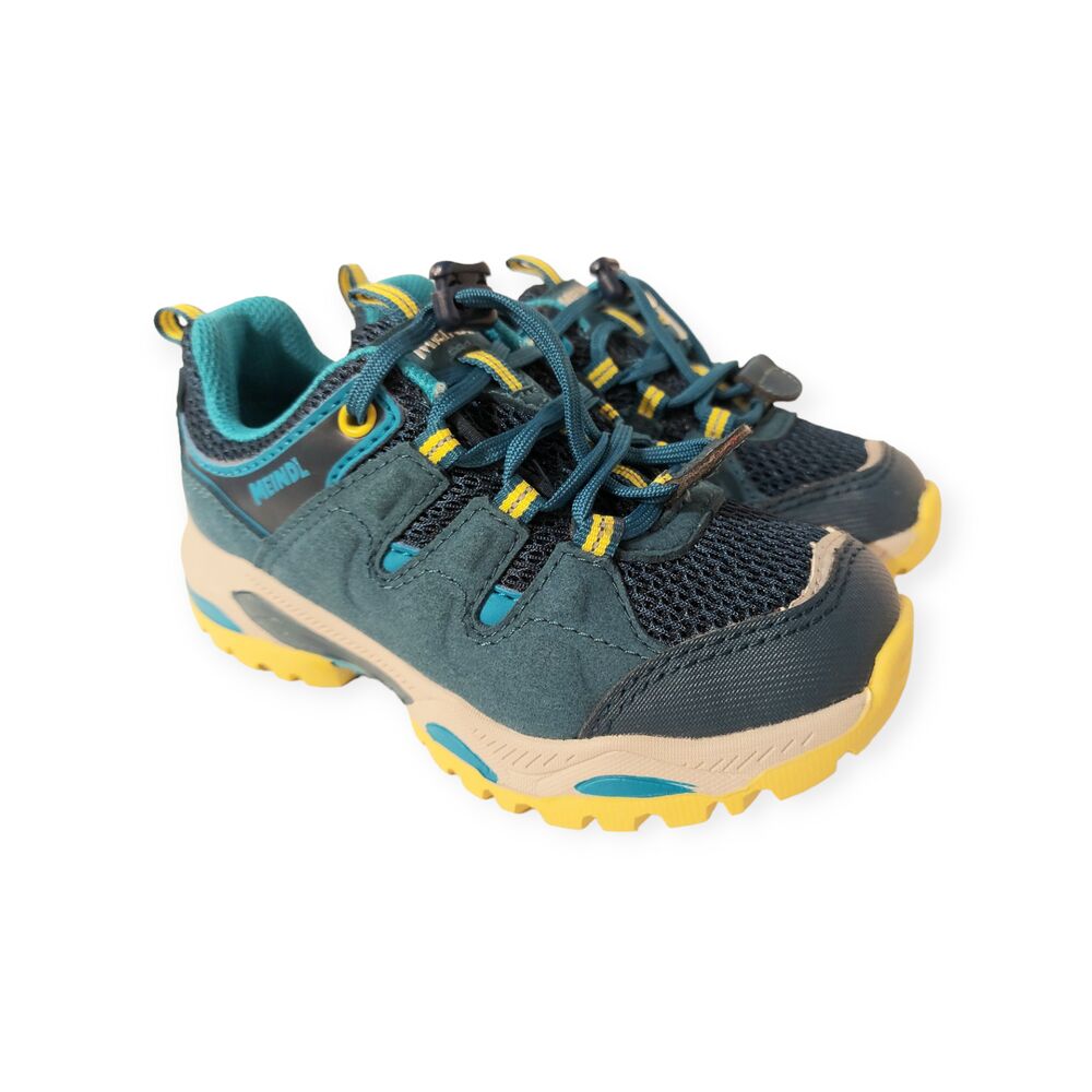 Meindl Wandelschoen Salto Junior 2133 49 Petrol Blauw Geel - 4056284652370