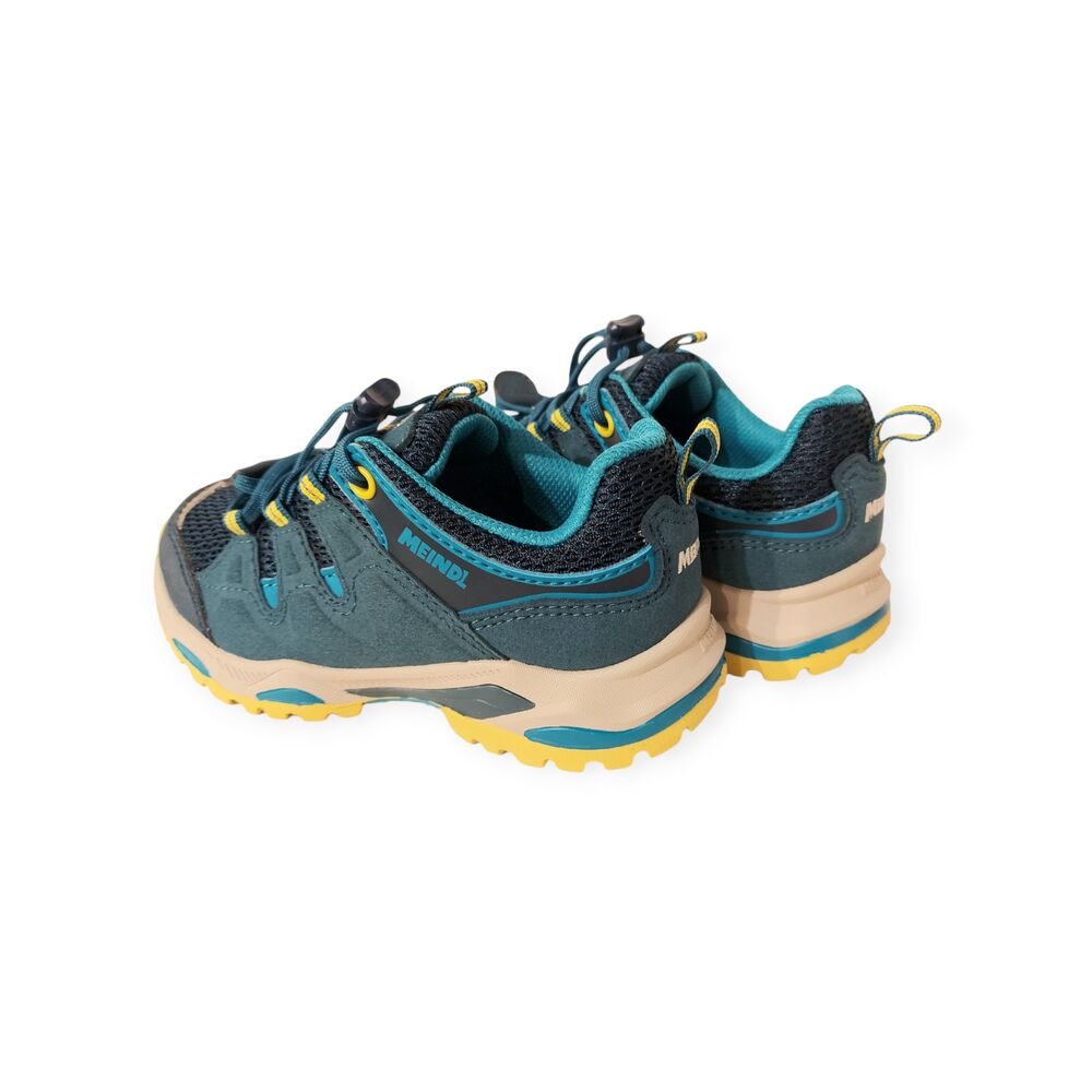 Meindl Wandelschoen Salto Junior 2133 49 Petrol Blauw Geel - 4056284652349