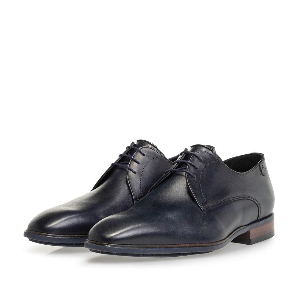 Floris van Bommel Nette Schoen De Slimmer 04.10 SFM-30295-41-02 Donkerblauw Wijdte H - 8720244479432