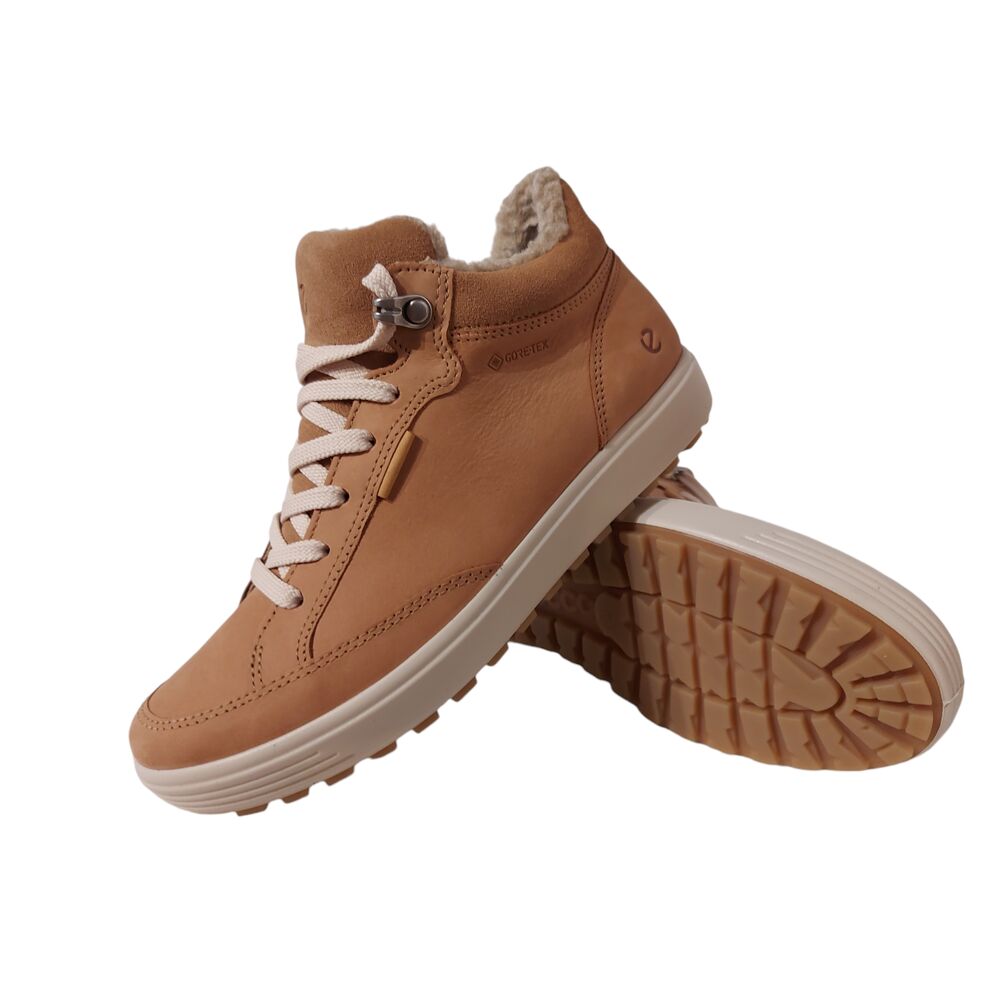 Ecco Veterboot Soft 7 Tred W 450493 01291 Cashmere Lichtbruin - 194891603195