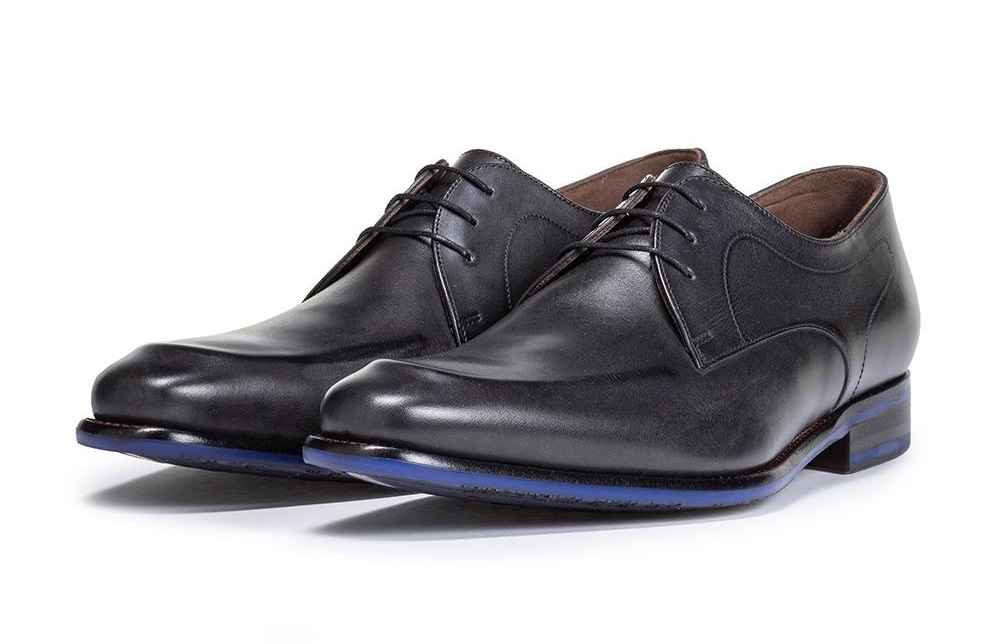 Floris van Bommel Nette Schoen SFM-30465-31-01 Donker Grijs Wijdte H - 8720244579507