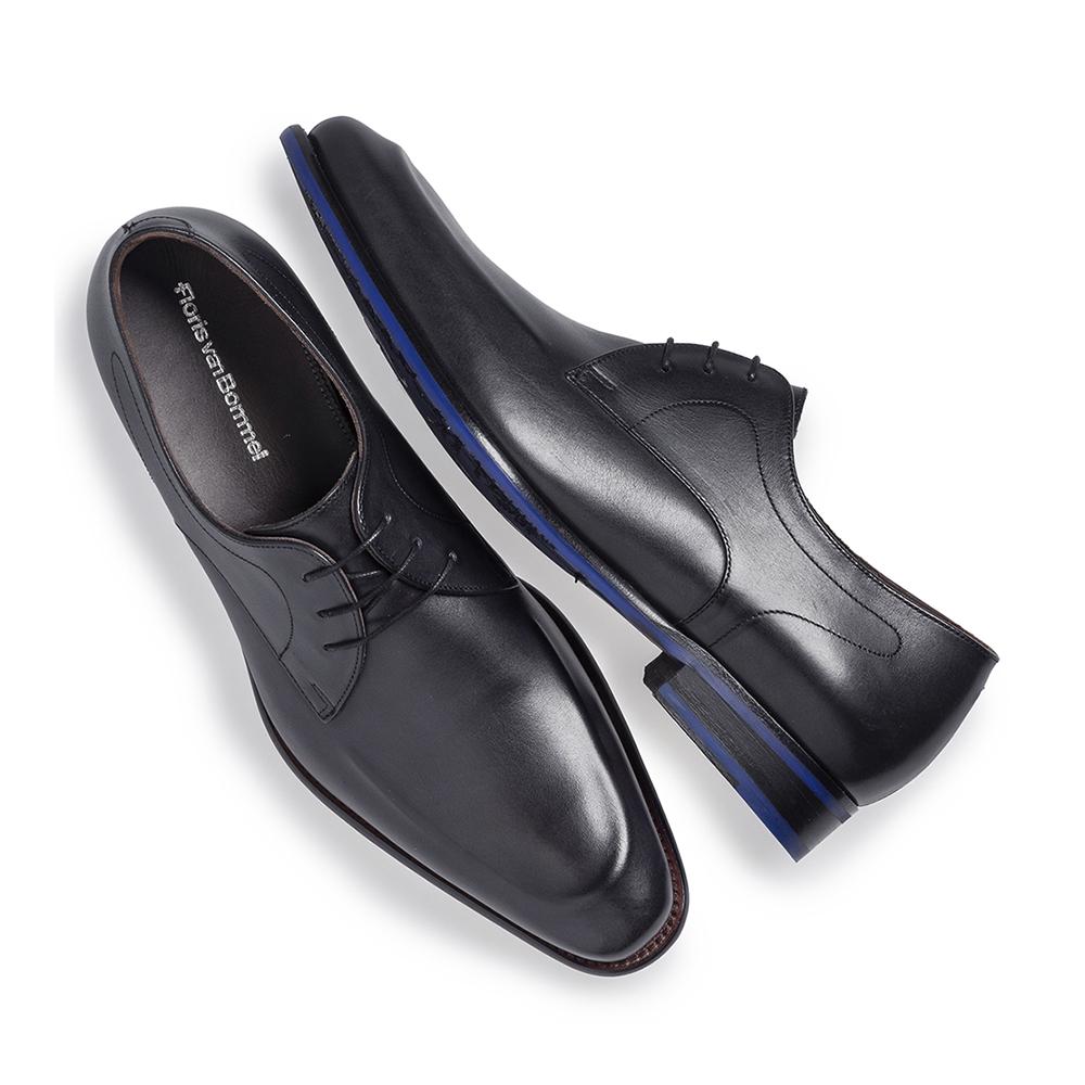 Floris van Bommel Nette Schoen SFM-30465-31-01 Donker Grijs Wijdte H - 8720244579545