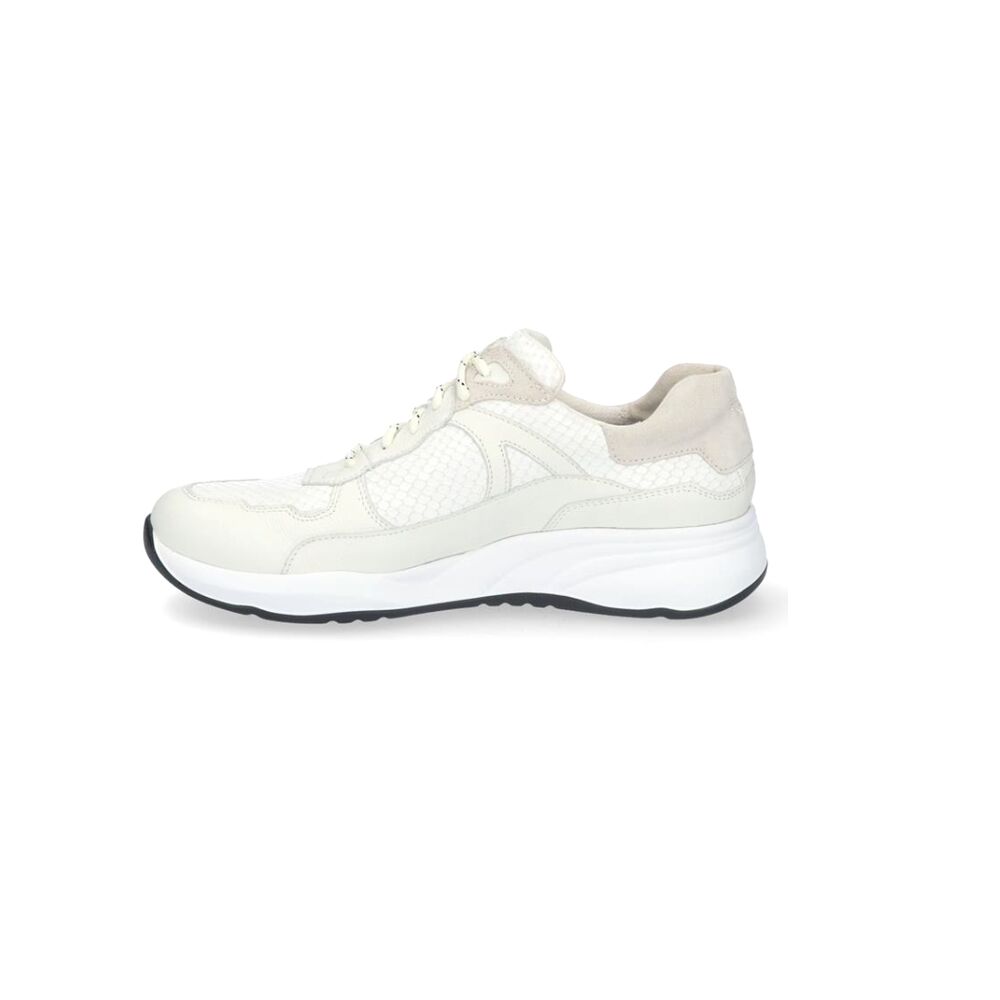 Durea Sneaker 6283 605 0891 Wijdte H Wit Beige Combi - 8720727772470