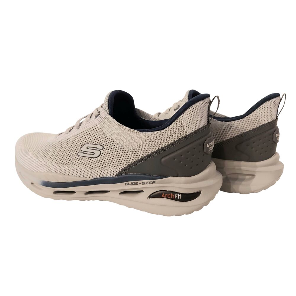 Skechers Instapper 210994 LTGY Arch Fit Orvan Kincade Light Gray - 198376310974