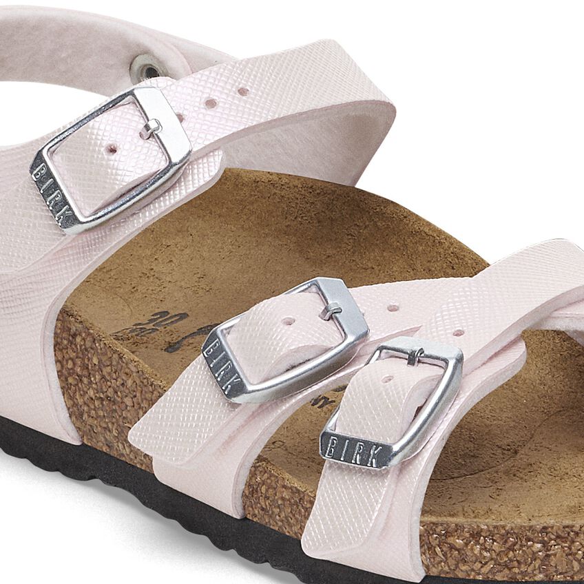 Birkenstock Sandaal Kumba Kids 1029426 Saffiano Iridescent Light Rose Smal - 4067707036660