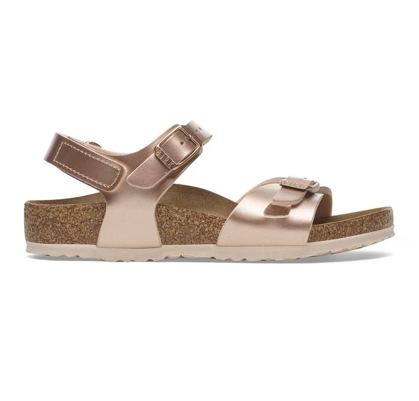 Birkenstock Sandaal Rio AS Kids 1029535 Electric Metallic Copper Smal - 4067707073689