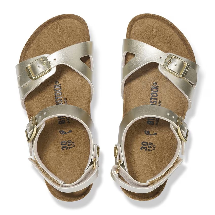 Birkenstock Sandaal Rio AS Kids 1029540 Electric Metallic Gold Smal - 4067707062843