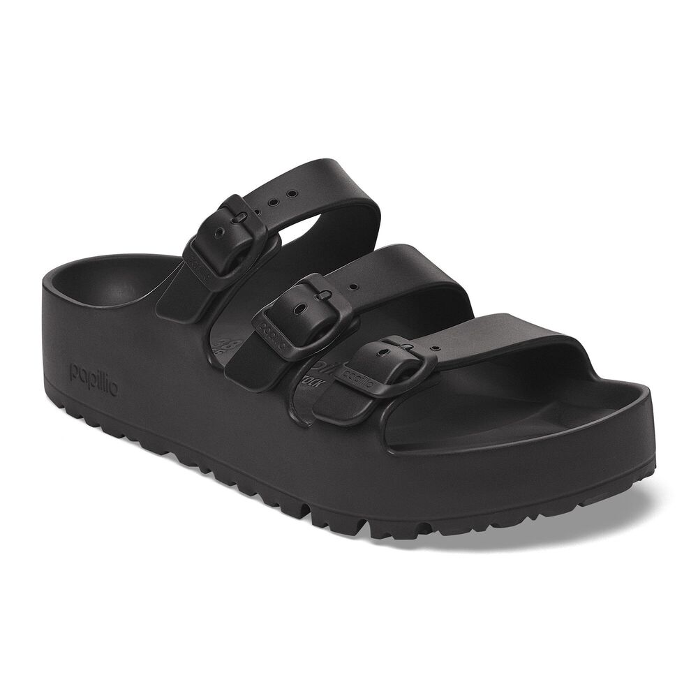 Birkenstock Papillio Slipper Florida III EVA Pap Flex Platform 1029738 Black Smal - 4067707146451