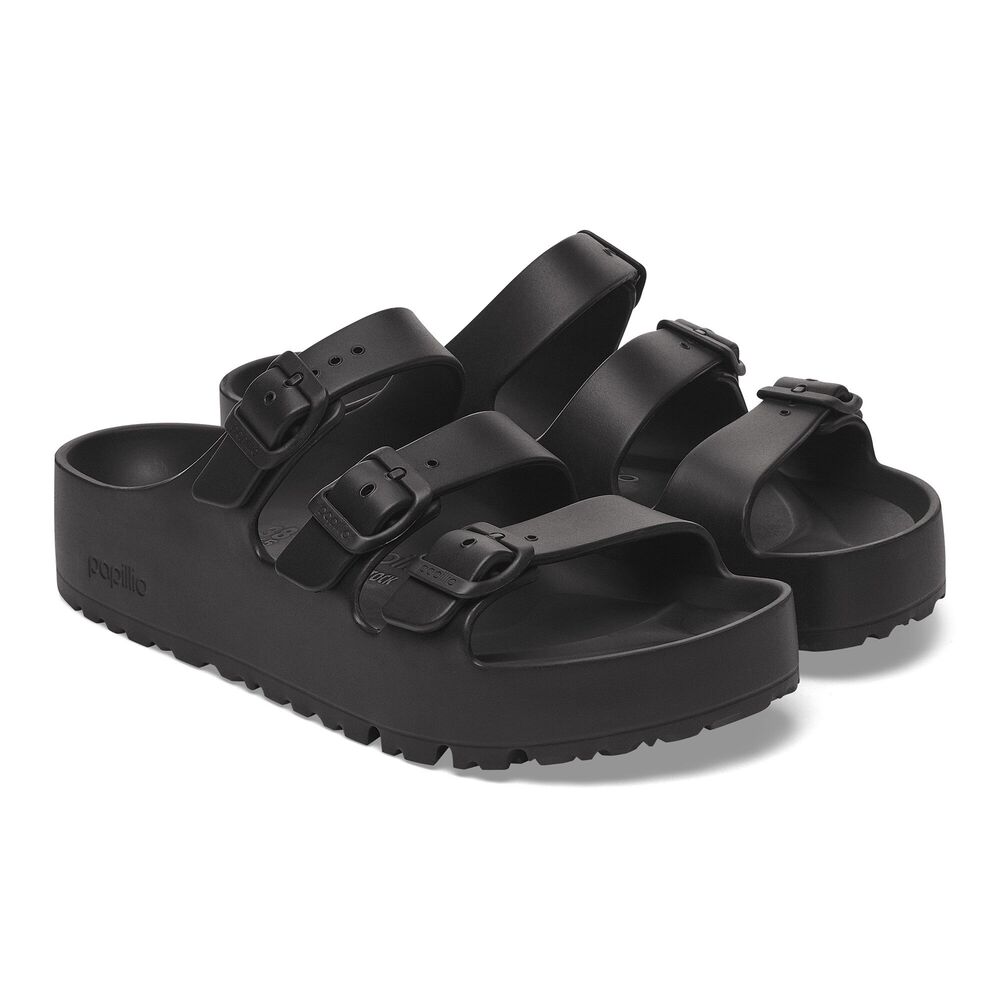Birkenstock Papillio Slipper Florida III EVA Pap Flex Platform 1029738 Black Smal - 4067707146413