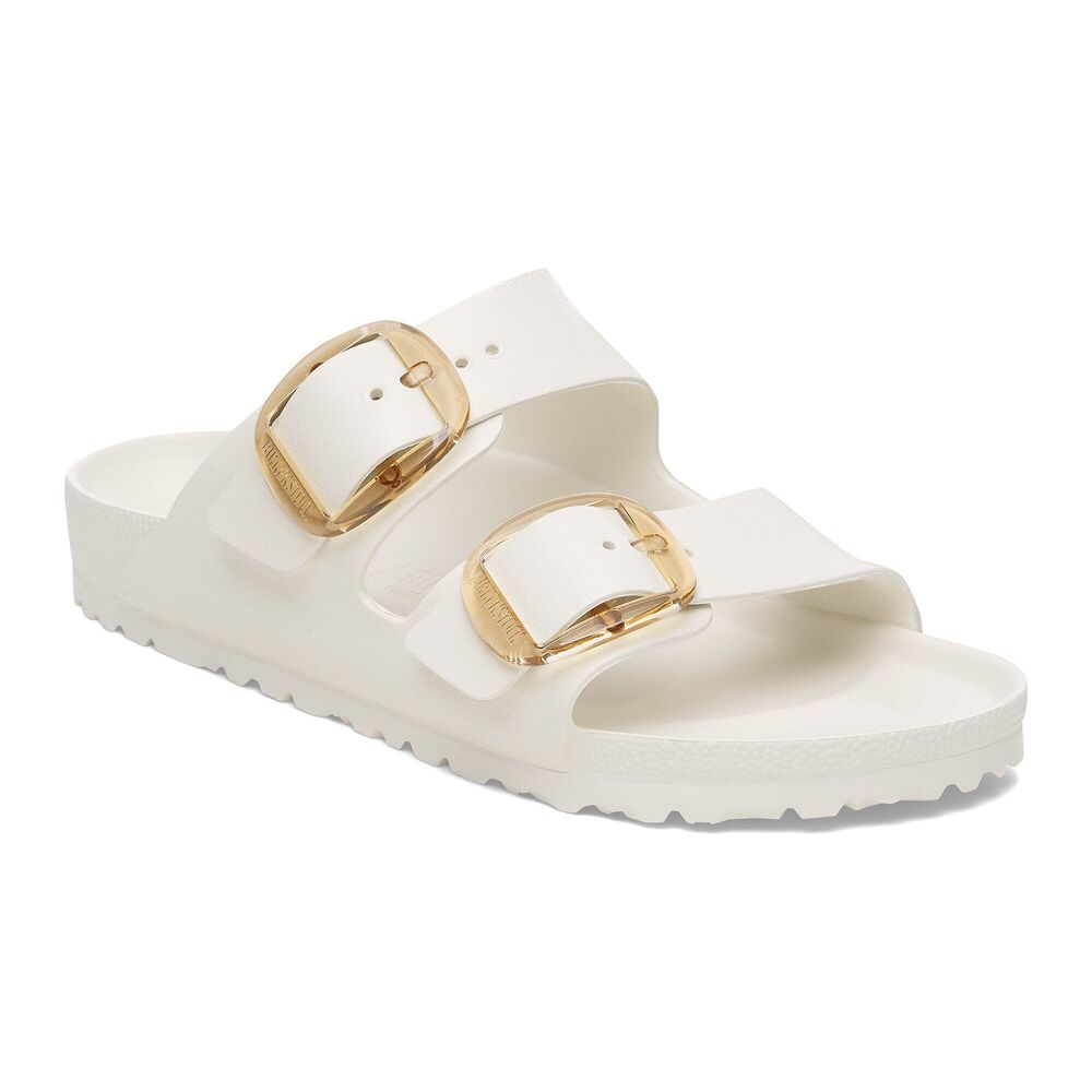 Birkenstock Slipper Arizona Big Buckle  EVA 1029651 Eggshell Offwhite Smal - 4067707105298