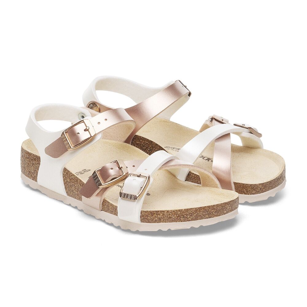 Birkenstock Sandaal Kumba Split Kids 1029444 Electric Metallic Pearl Copper Smal - 4067707024780
