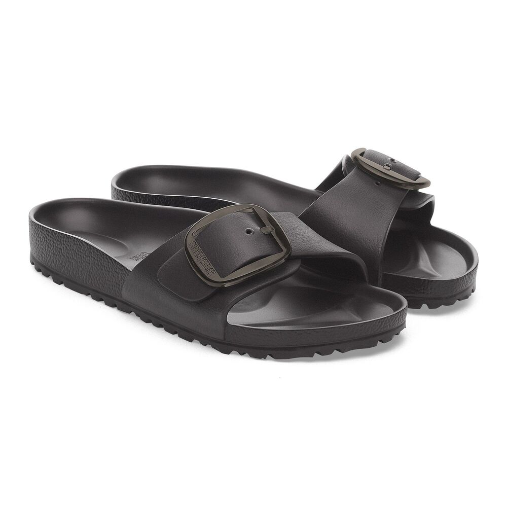 Birkenstock Slipper Madrid Big Buckle Eva 1029635 Zwart Smal - 4067707107063