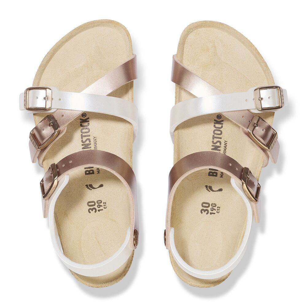 Birkenstock Sandaal Kumba Split Kids 1029444 Electric Metallic Pearl Copper Smal - 4067707025145