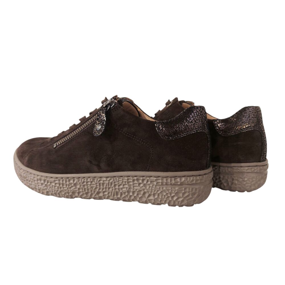 Hartjes Sneaker 162.1401/34 77.36 Altgold Donker bruin Wijdte H Suède - 9010579269914