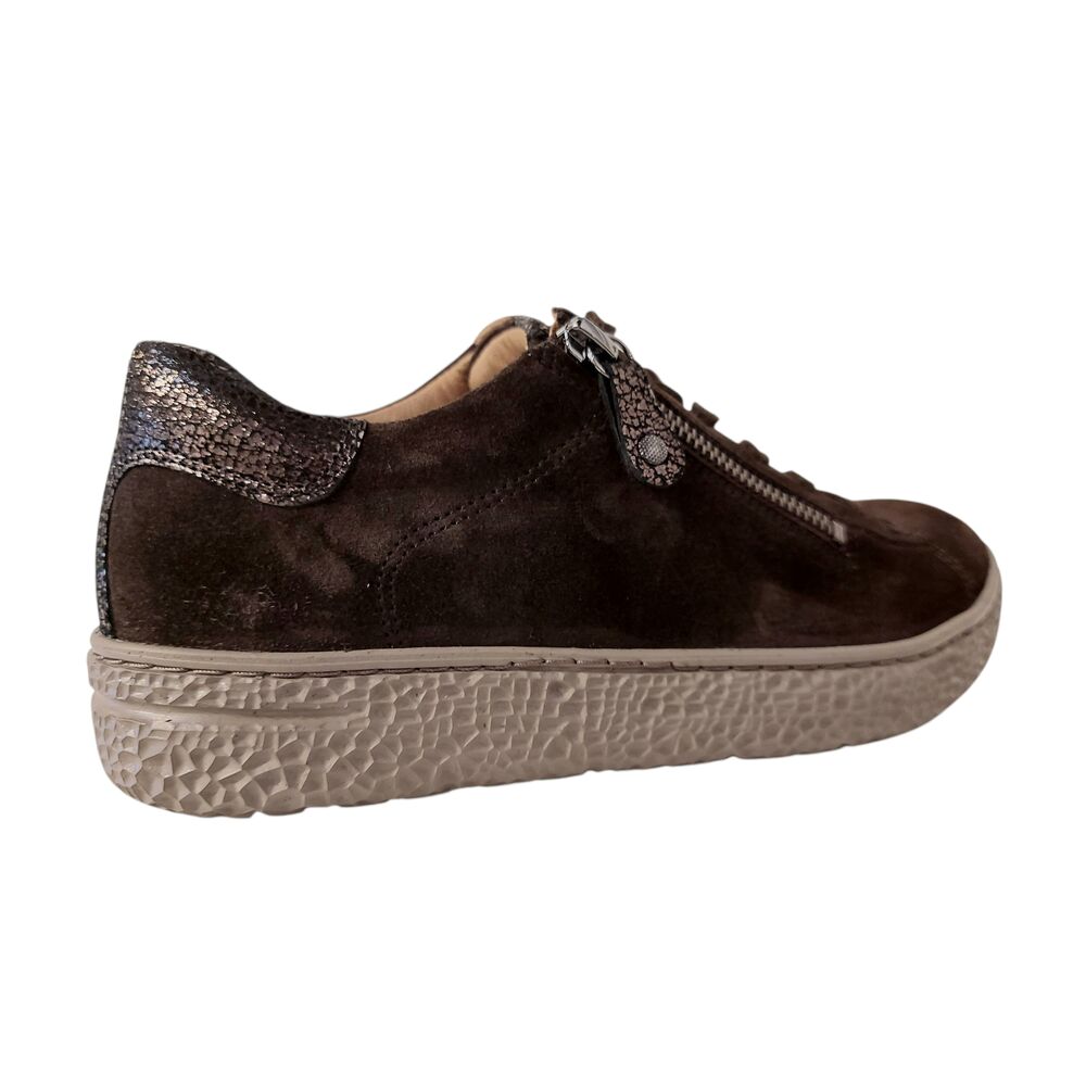 Hartjes Sneaker 162.1401/34 77.36 Altgold Donker bruin Wijdte H Suède - 9010579269914