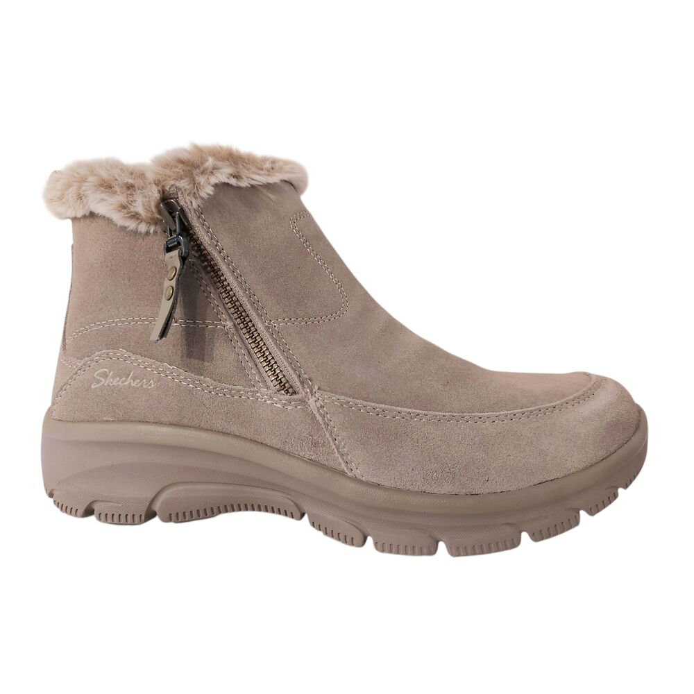 Skechers Korte Laars 167862 TPE Easy Going Cool Zip Taupe - 196989838977