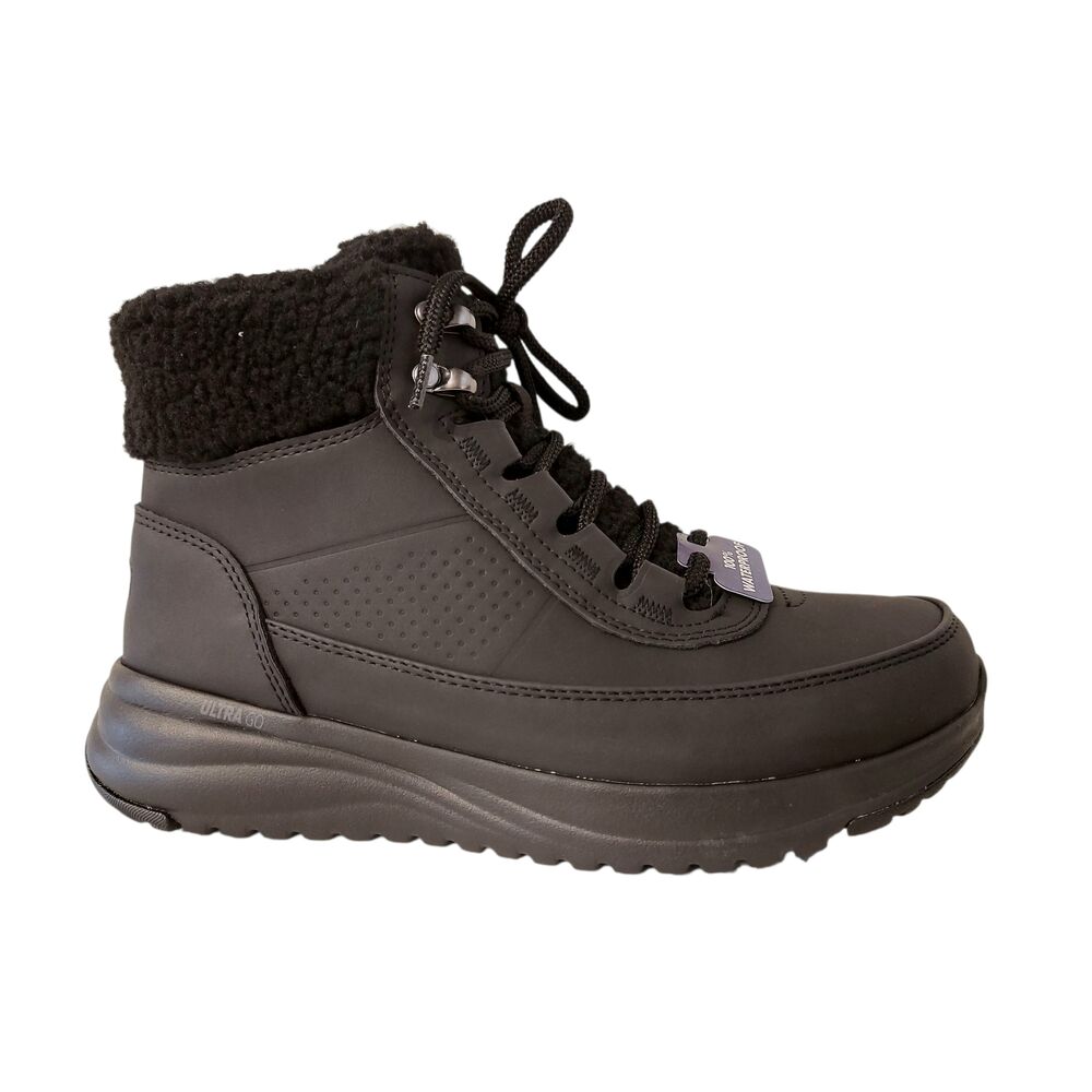 Skechers Veterboot Go Walk On The Go Stellar 144756 BBK Zwart Waterproof - 197976640726