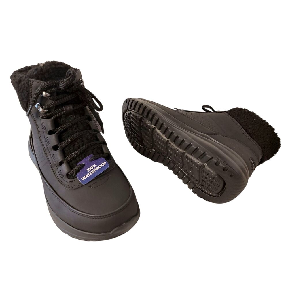 Skechers Veterboot Go Walk On The Go Stellar 144756 BBK Zwart Waterproof - 197976640719