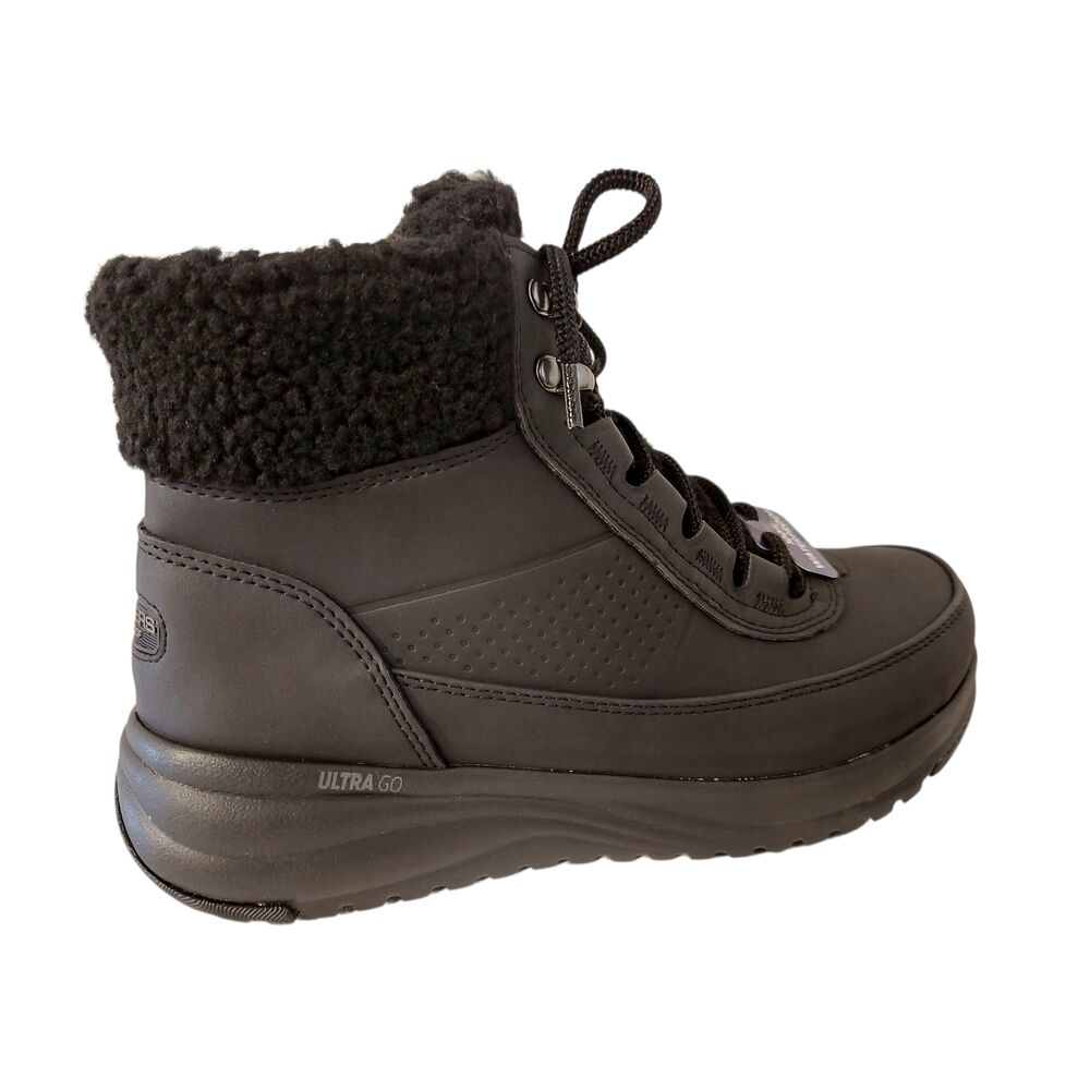 Skechers Veterboot Go Walk On The Go Stellar 144756 BBK Zwart Waterproof - 197976640702