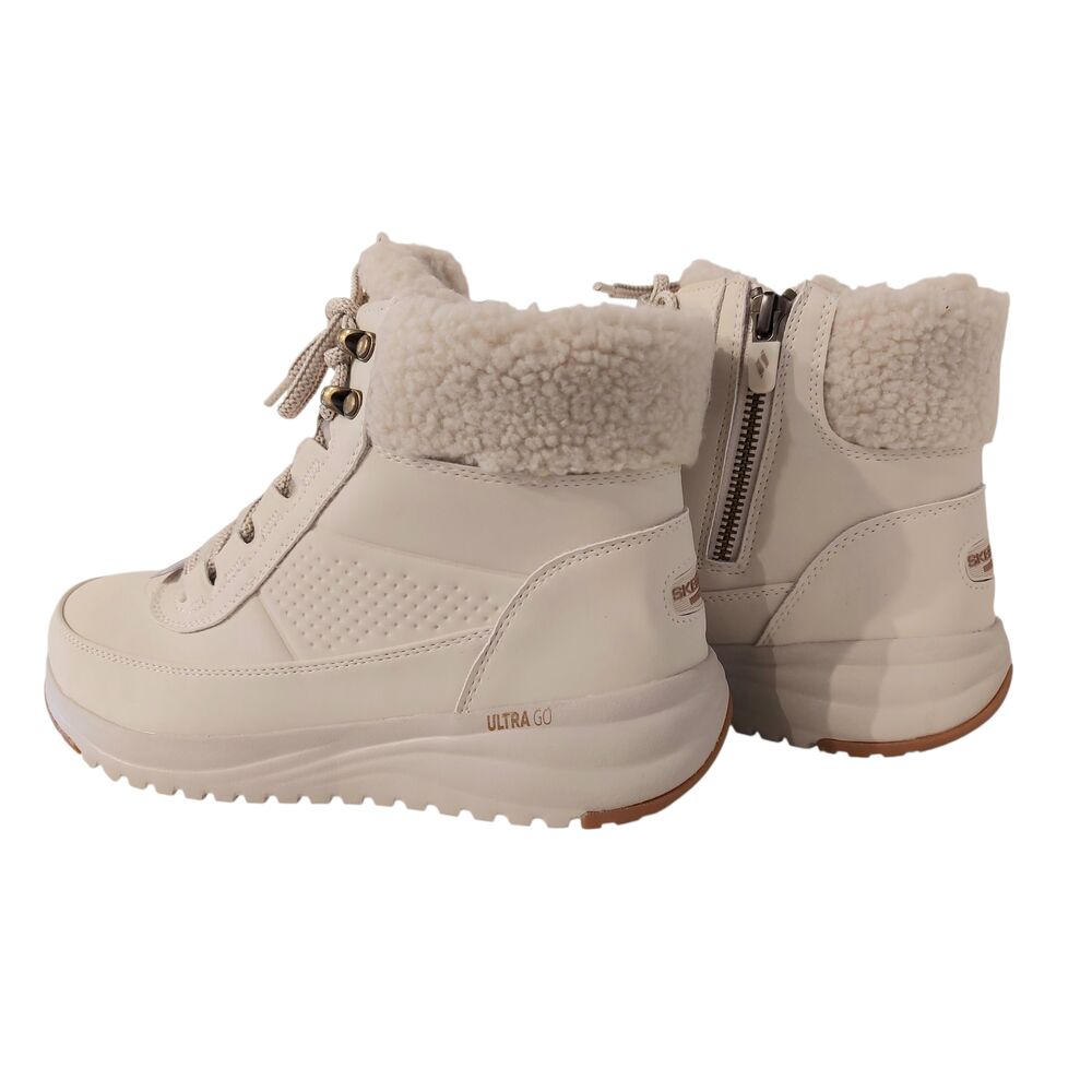 Skechers Veterboot Go Walk On The Go Stellar 144756 NAT Natuur Zand Waterproof - 197976640931