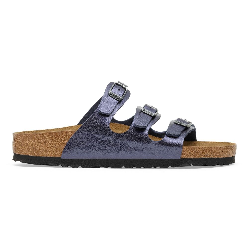 Birkenstock Slippers Florida 1030316 Graceful Midnight Blue - 4067707342358 Birkenstock Slippers Florida 1030316 Graceful Midnight Blue - 4067707342358
