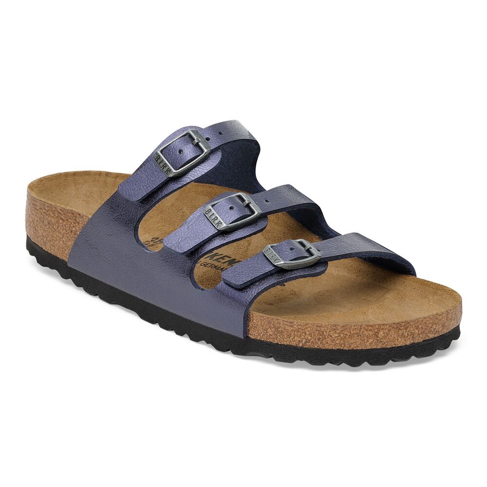 Birkenstock Slippers Florida 1030316 Graceful Midnight Blue - 4067707342358 Birkenstock Slippers Florida 1030316 Graceful Midnight Blue - 4067707342358
