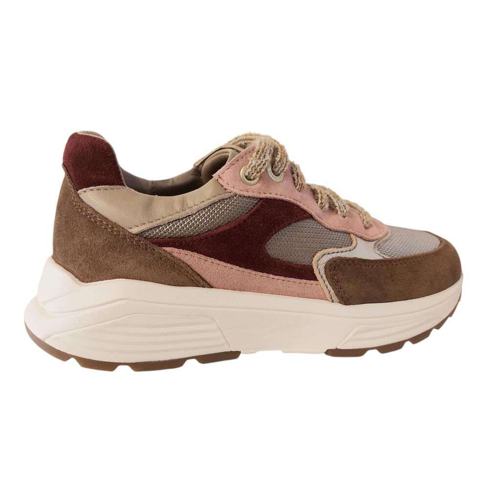 Xsensible Stretchwalker Sneaker Ponte Vecchio 33002.5.304 G Camel Roze Combi - 8719051709542