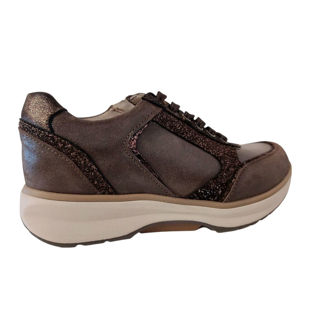 Xsensible Stretchwalker Sneaker Georgia 30151.3.307 GX Donkerbruin Combi - 8719051707364 Xsensible Stretchwalker Sneaker Georgia 30151.3.307 GX Donkerbruin Combi - 8719051707364