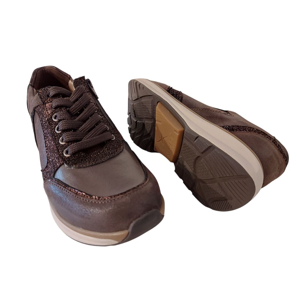 Xsensible Stretchwalker Sneaker Georgia 30151.3.307 GX Donkerbruin Combi - 8719051707364 Xsensible Stretchwalker Sneaker Georgia 30151.3.307 GX Donkerbruin Combi - 8719051707364