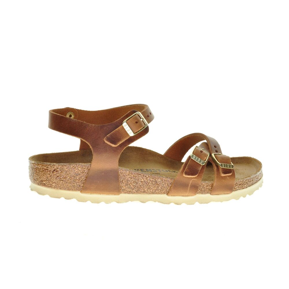 Birkenstock Sandaal Kumba 1021509 Cognac Normaal - 4061417219870 Birkenstock Sandaal Kumba 1021509 Cognac Normaal - 4061417219870