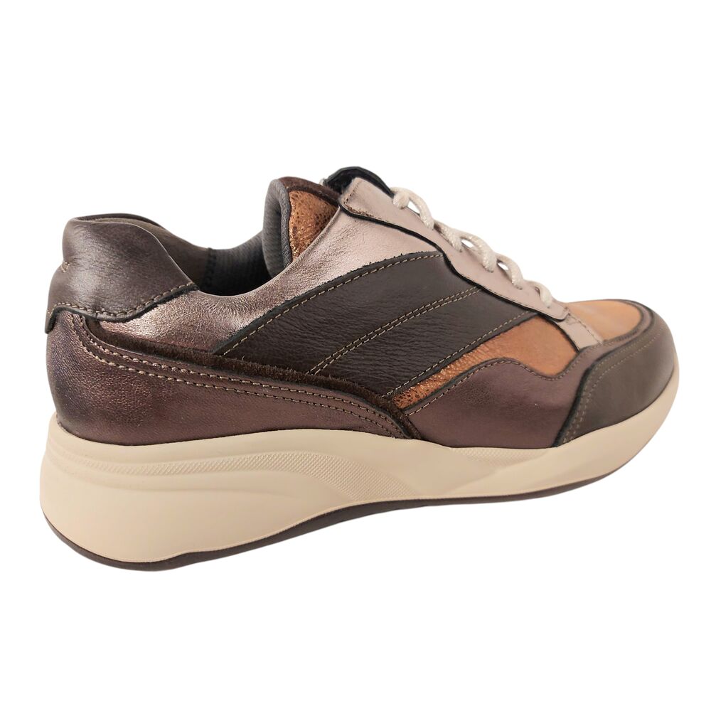 Durea Sneaker 6308 608 1878 Donkerbruin Brons Wijdte K - 8721149324285 Durea Sneaker 6308 608 1878 Donkerbruin Brons Wijdte K - 8721149324285