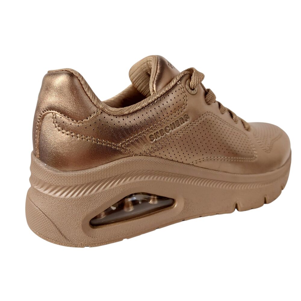 Skechers Sneaker 177768 BRZ Uno Icon Lustrous Air Bronze Metallic - 198739676013
