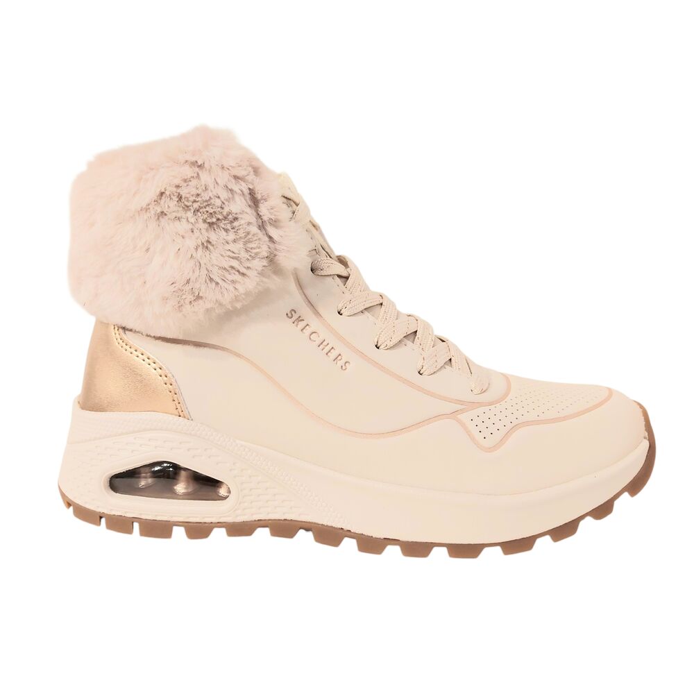 Skechers Veterboot 167993 NTGD Uno Rugged Fall Shimmer Natural Gold - 199025195706 Skechers Veterboot 167993 NTGD Uno Rugged Fall Shimmer Natural Gold - 199025195706