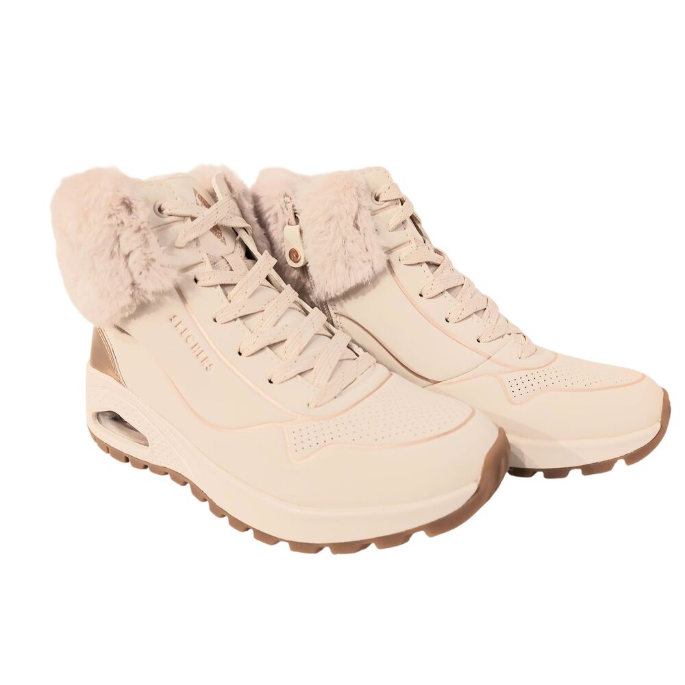 Skechers Veterboot 167993 NTGD Uno Rugged Fall Shimmer Natural Gold - 199025195713 Skechers Veterboot 167993 NTGD Uno Rugged Fall Shimmer Natural Gold - 199025195713