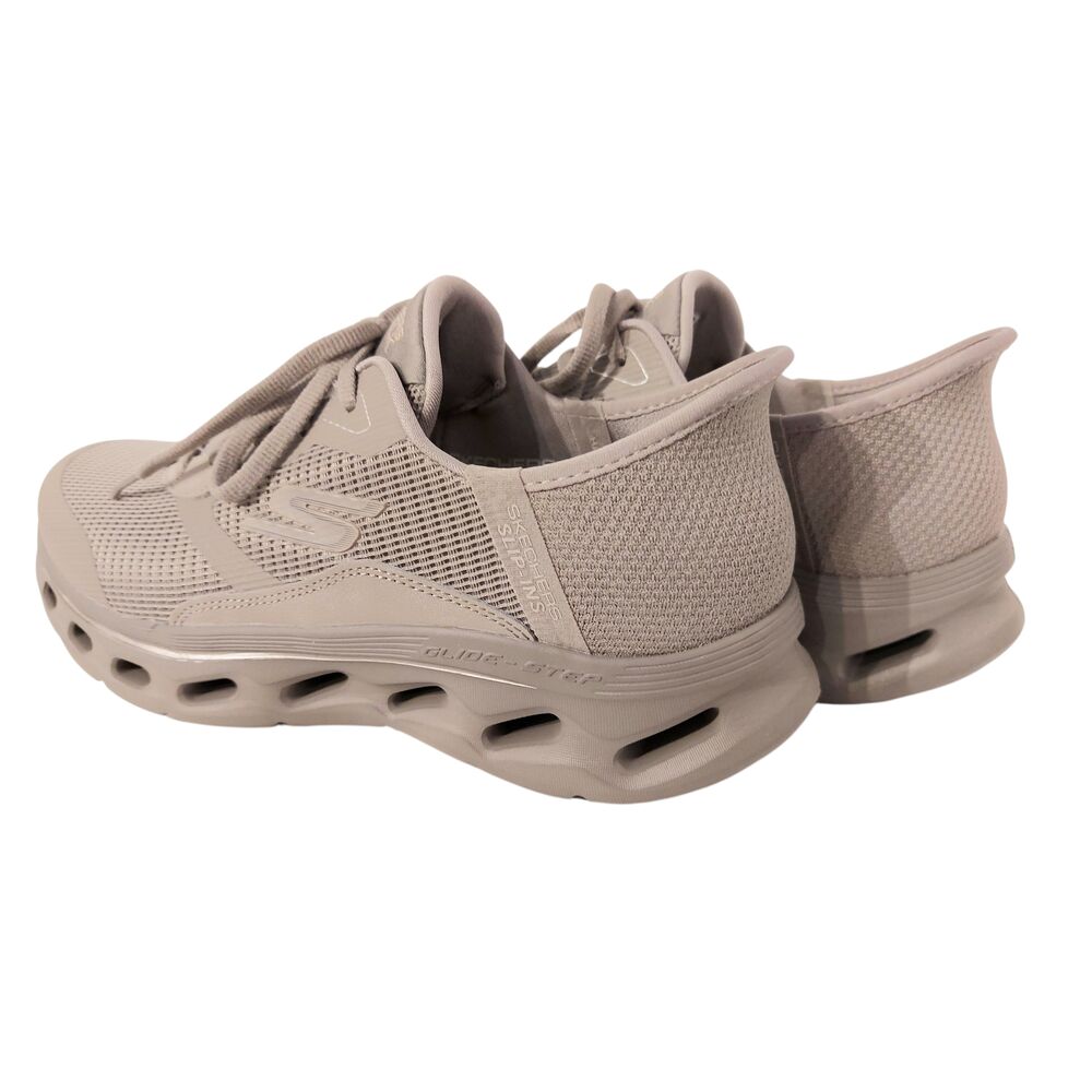 Skechers Instapper Hands-Free Slip-Ins Go Walk Glide-Step 2.0 125115/TPE Taupe Machine Washable - 198739854152