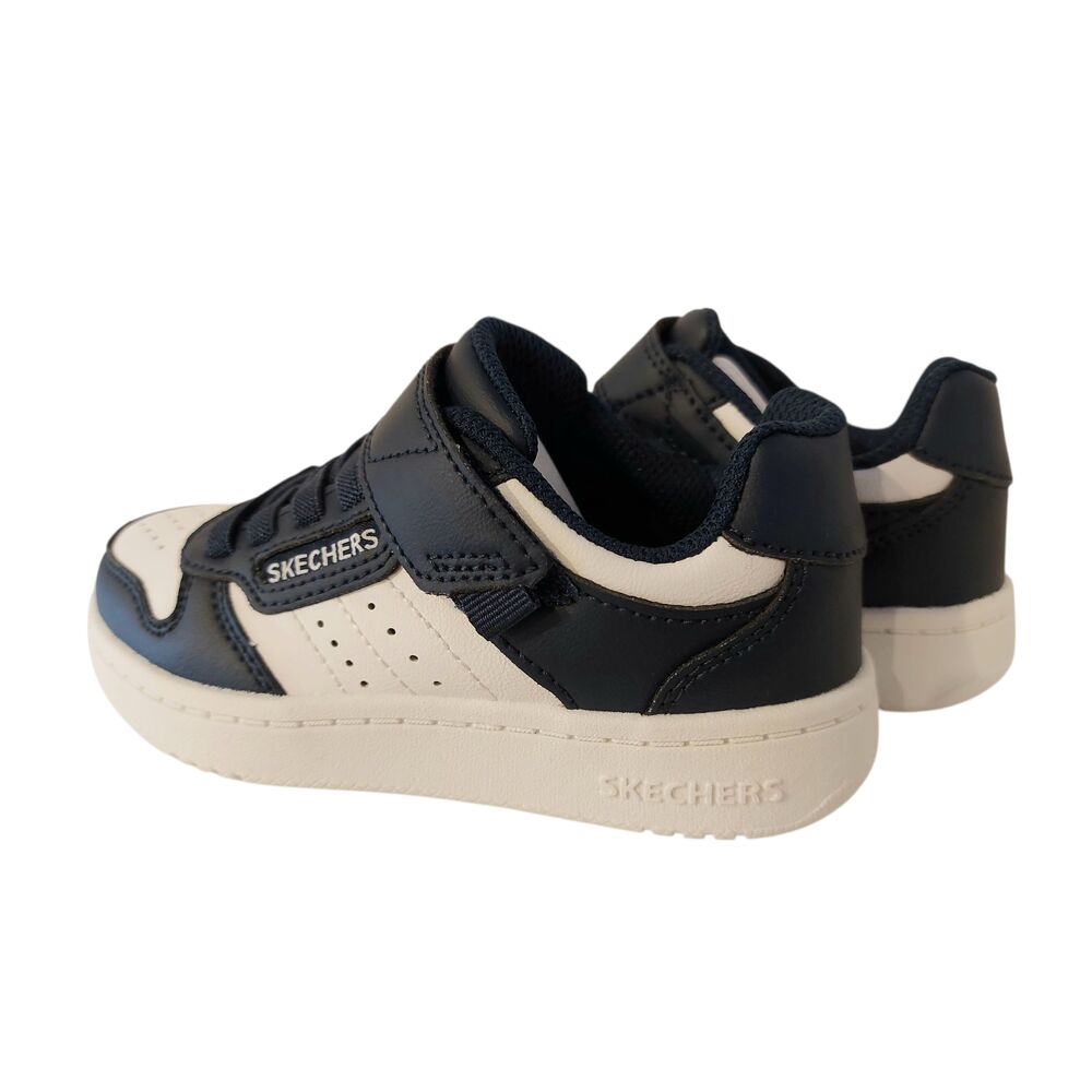 Skechers Klittenbandschoen 405638N NVW Quick Street Blauw Wit - 198376523077 Skechers Klittenbandschoen 405638N NVW Quick Street Blauw Wit - 198376523077