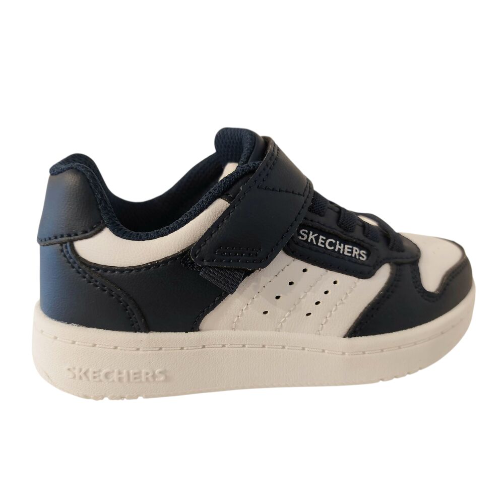 Skechers Klittenbandschoen 405638N NVW Quick Street Blauw Wit - 198376523077 Skechers Klittenbandschoen 405638N NVW Quick Street Blauw Wit - 198376523077