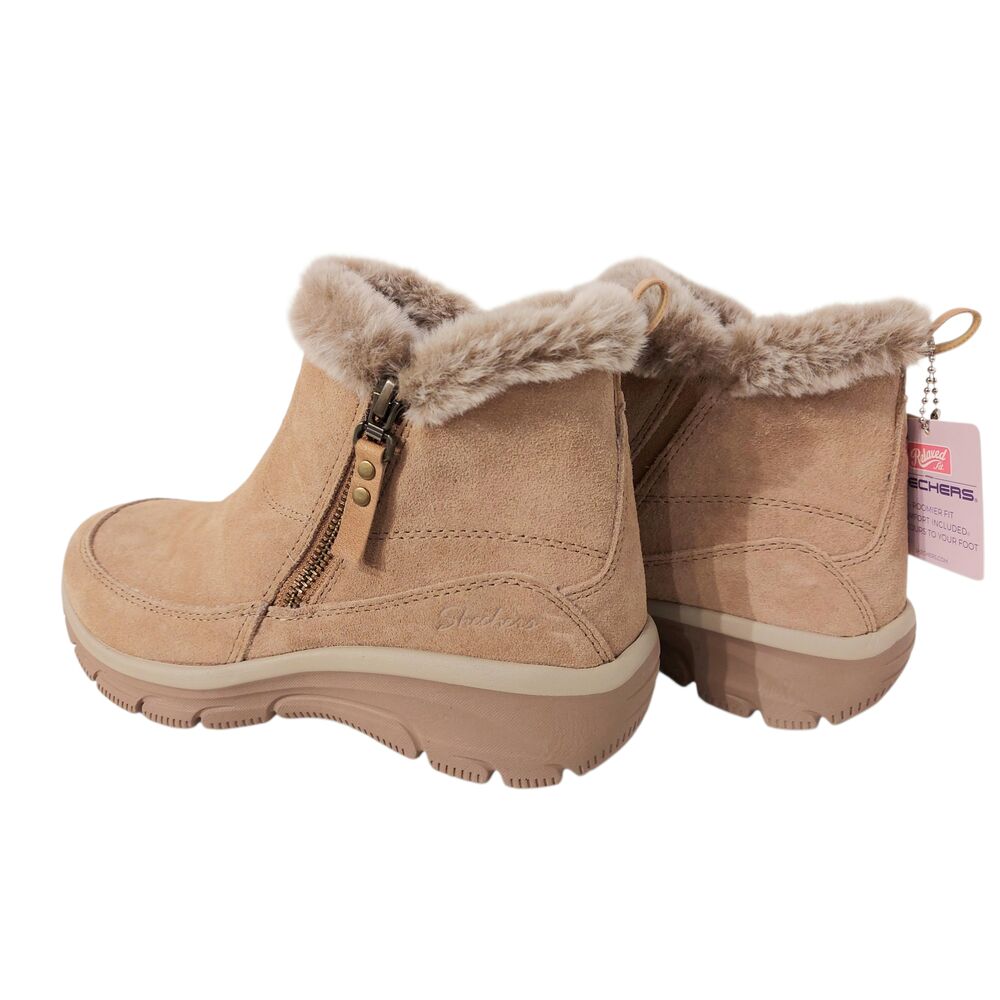 Skechers Korte Laars 167683 TAN Easy Going Cool Zip Tan Lichtbruin - 197976630703