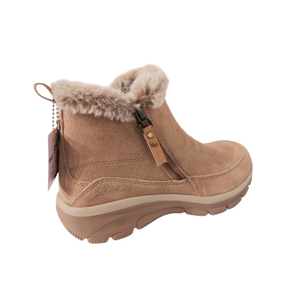 Skechers Korte Laars 167683 TAN Easy Going Cool Zip Tan Lichtbruin - 197976630703