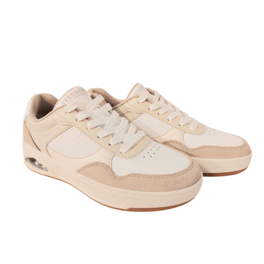 Skechers Sneaker UNO Out of Sight 183158 WNT Wit Naturel Zand - 198739593778