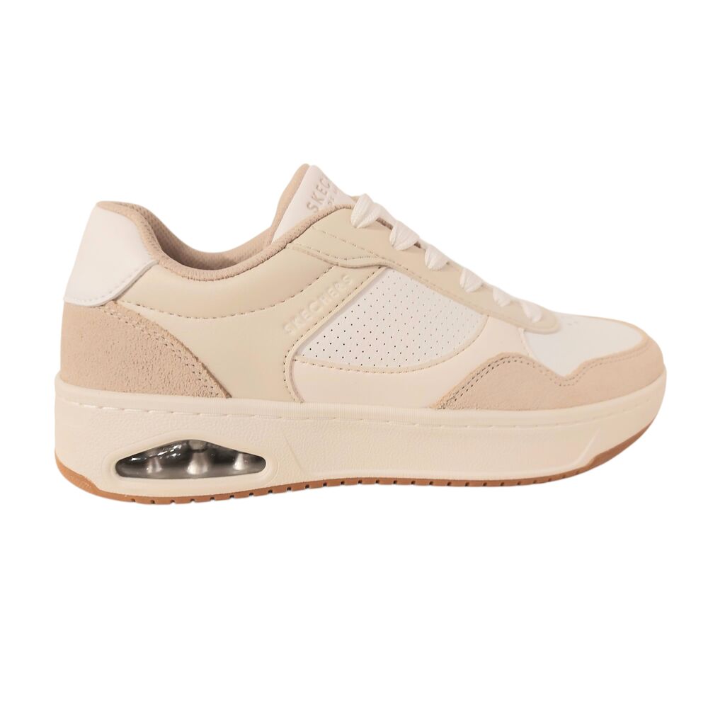 Skechers Sneaker UNO Out of Sight 183158 WNT Wit Naturel Zand - 198739593778