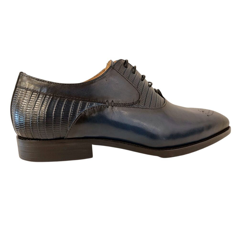 Adventure Nette Schoen Livorno Blue Leer High Soft Insole - 8785342093867