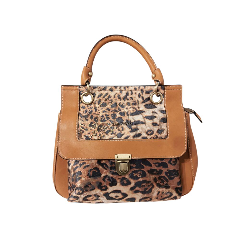 Laura Vita Tas Ducos 05 HM015-2L Cafe Bruin Print - 3666138872543 Laura Vita Tas Ducos 05 HM015-2L Cafe Bruin Print - 3666138872543